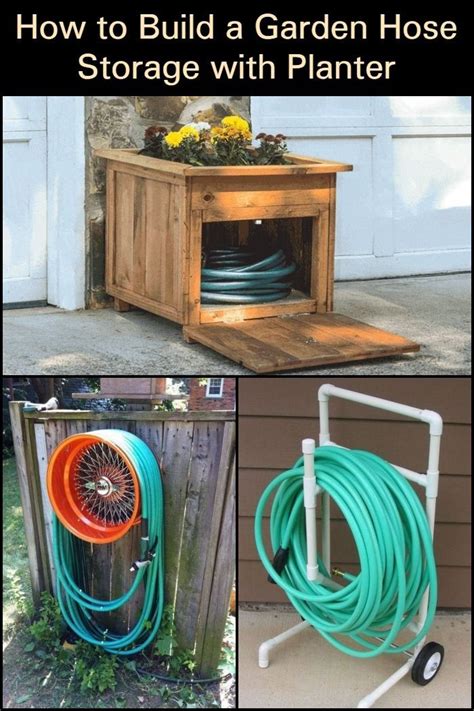 6 Creative Garden Hose Storage Ideas For Your Garden Garden Hose