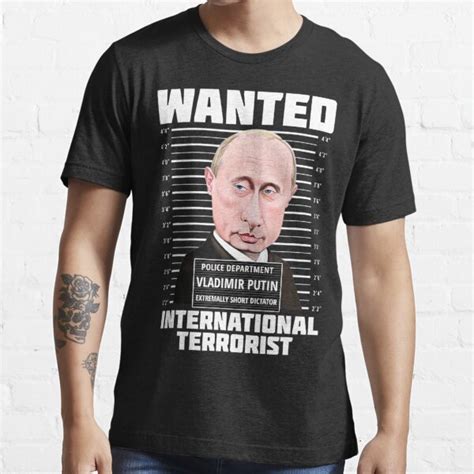 Vladimir Putin T Shirt For Sale By Chutien Redbubble Vladimir