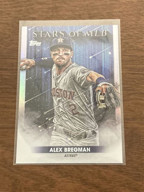 Alex Bregman Topps Series Stars Of Mlb Foil Smlb Houston