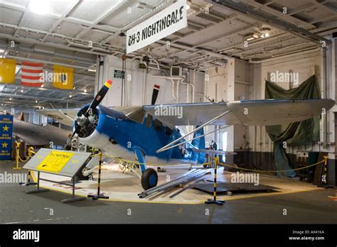 Exhibits On The Former US Navy Aircraft Carrier USS Lexington Now A