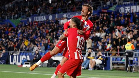 Atlético De Madrid Aplasta Al Getafe Y Firma Su Tiquete A La Próxima Champions League Clarosports