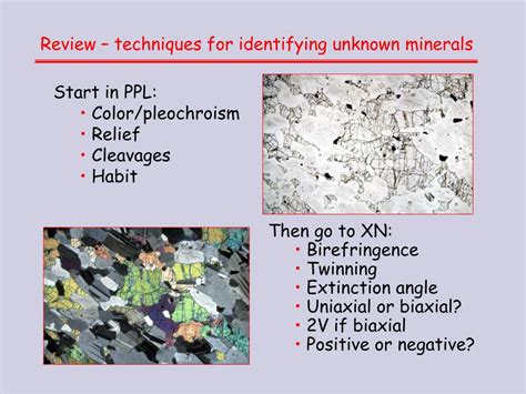 Ppt Optical Mineralogy In A Nutshell Powerpoint Presentation Free Download Id 446120