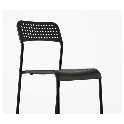 ADDE Chair, black - IKEA | Chair, Ikea, Black chair