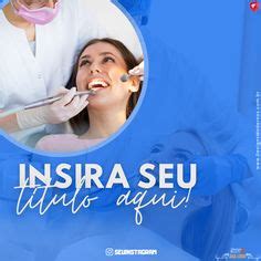 Ideias De Pack De Artes Para Dentistas Edit Veis Canva E Ps Em