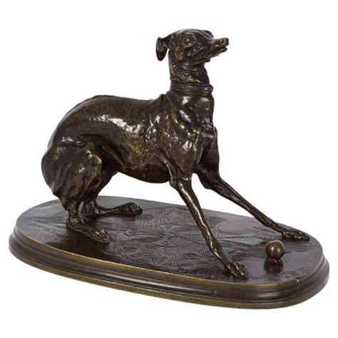 Antique Bronze Dog Figure by Pierre-Jules Mene For Sale at 1stDibs | pj ...