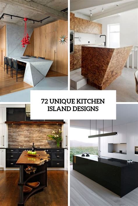 72 Unique Kitchen Island Designs - DigsDigs