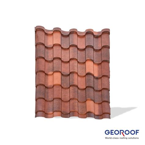 Asbestos Cement Color Coated Red Clay Tile Roofing Sheet At Rs Sq