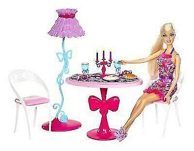 Barbie Glam Bedroom Furniture And Doll Set - Diy Projects