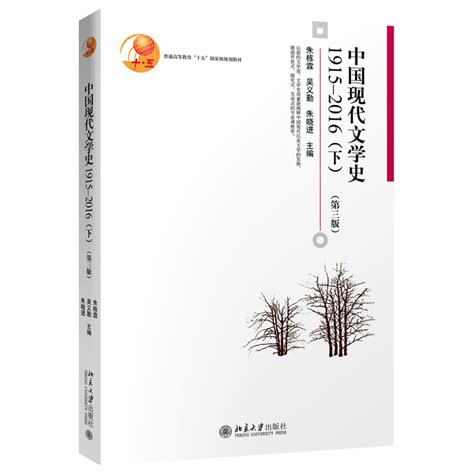 朱栋霖中国现代文学史1915 2016第三版第3版上下册北京大学出版社中国现代文学史教程现代当代文学发展历程文学专业考研教材虎窝淘