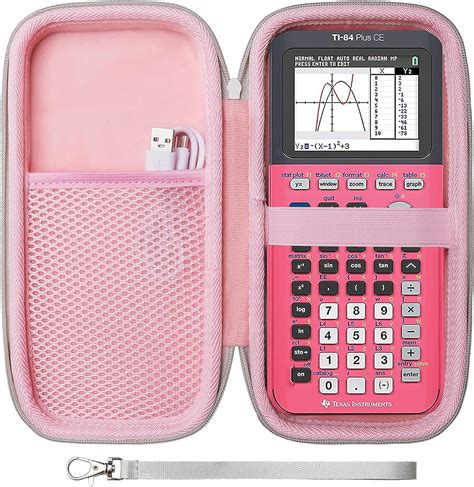 LTGEM EVA Hard Case Compatible With Texas Instruments TI 84 Plus CE TI