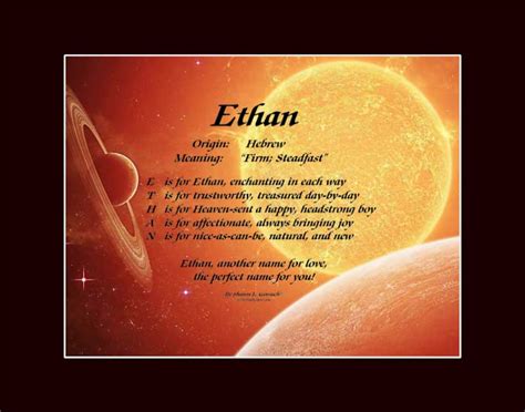 Ethan - Boy's name meaning, origin, and popularity | Lindseyboo