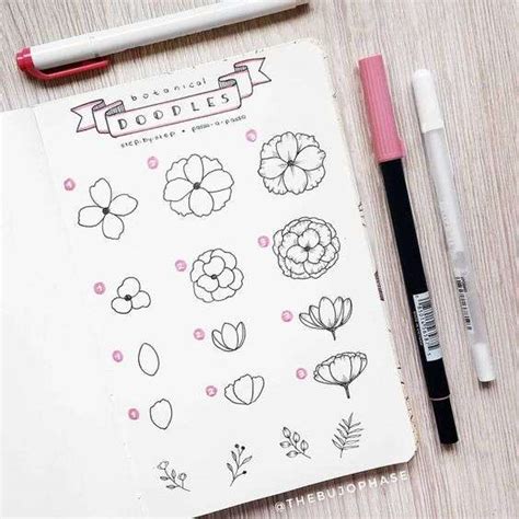 30 Cute Bullet Journal Doodles That Are Super Easy To Draw