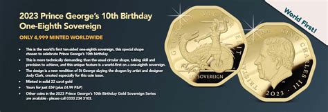 The Prince George 10th Birthday Gold Sovereign