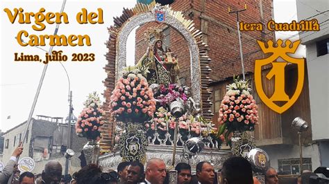 Procesi N De La Sant Sima Virgen Del Carmen Lima Er