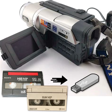 Sony Hi8 Tape Player Camcorder Bundle w/ USB – TapePlayers.com