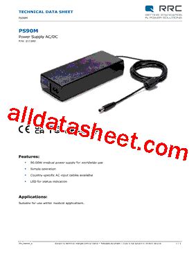 201497 Datasheet PDF RRC Power Solutions Ltd