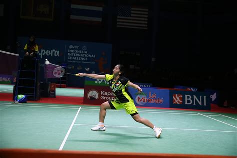 Xpora Indonesia International Challenge Tasya Gagal Susul Ester