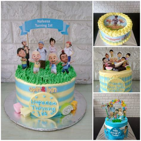 Jual Upin Ipin Birthday Cake Kue Ulang Tahun Shopee Indonesia