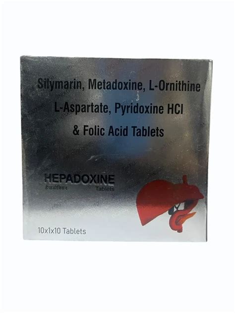 Silymarin Metadoxine L Ornithine L Aspartate Tablet At Rs 600 Box New