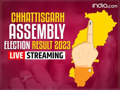 Chhattisgarh Assembly Election Result 2023 Live Streaming How Where