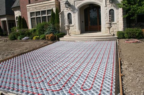 Driveway Walkways Outdoor Radiant Heating Panels Amvic