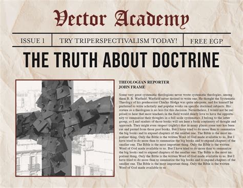 The Truth about Doctrine | Grace City Church