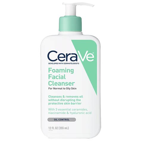 Cerave Foaming Facial Cleanser Walgreens