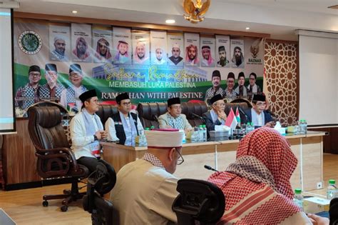 Mui Dan Baznas Hadirkan Syaikh Palestina Dalam Safari Ramadhan