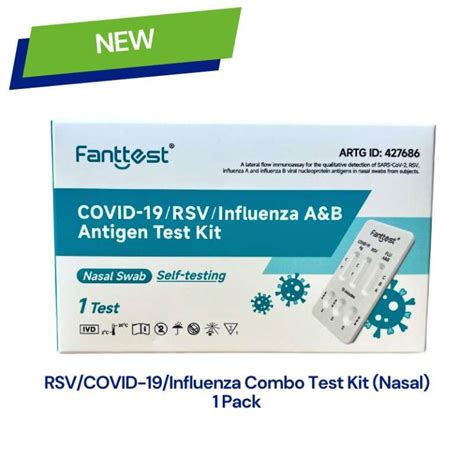 Fanttest Plus Covid 19 RSV Influenza A B Combination Rapid Antigen Test