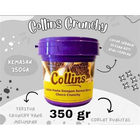 Jual Collins Pasta 350gr Dengan Malt Krispi Choco Crunchy HARGA