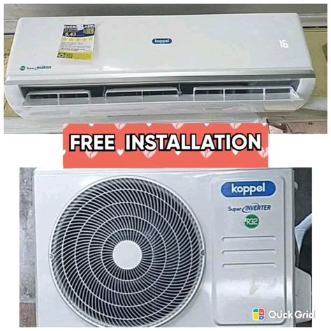 Koppel Split Type Inverter Aircon With Free Installation Brand New