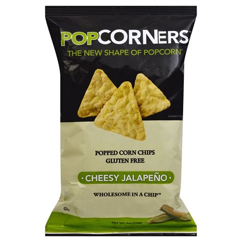 Popcorners Cheesy Jalapeno Popped Corn Chips 5 Oz Shipt