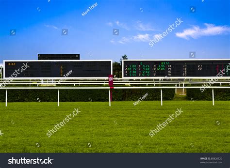 Horse Racing Track Stock Photo 88826620 - Shutterstock