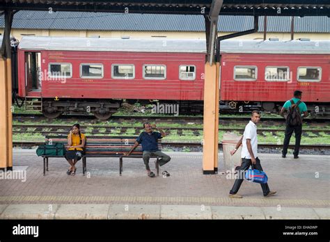 Fort Railway Station In Colombo Sri Lanka Asia Stock Photo Alamy