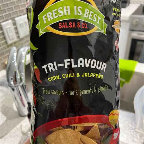 Fresh Is Best Salsa Company Tri Flavour Tortilla Chips Review Abillion