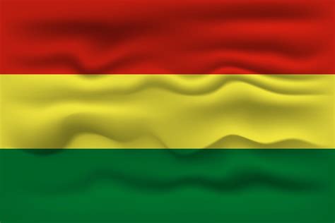 Waving flag of the country Bolivia. Vector illustration. 17544702 ...