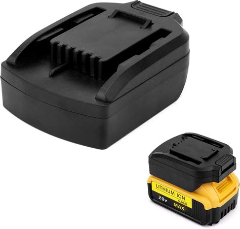 Dewalt Dcb V Slider Li Ion Battery To Worx V Pin Wa