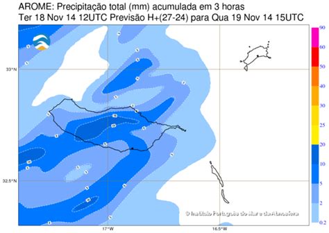 Tempo Nas Ilhas Aguaceiros Por Vezes Fortes E Chegada De Massa De Ar