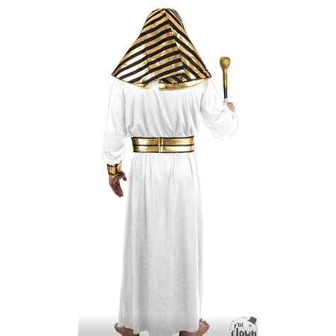 Costume Pharaon Egyptien Blanc Au Fou Rire Paris