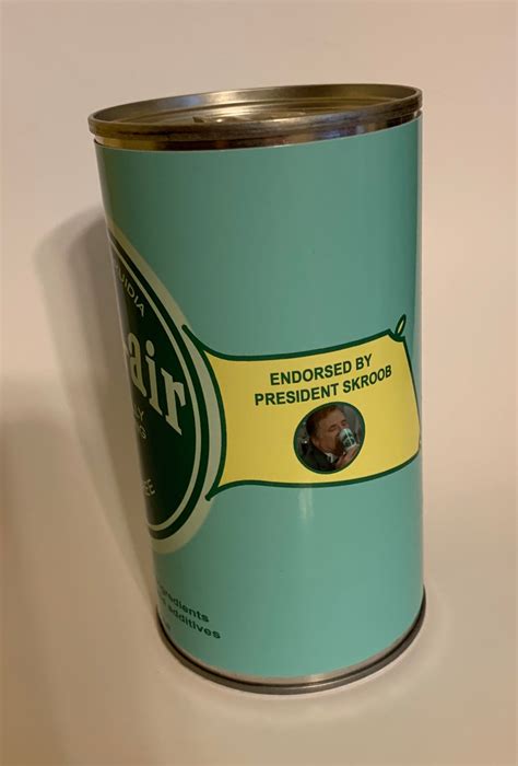 Spaceballs Prop Replica Canned Air Can /empty With Bottom - Etsy