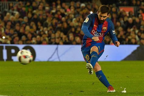 Messi Kicking A Goal