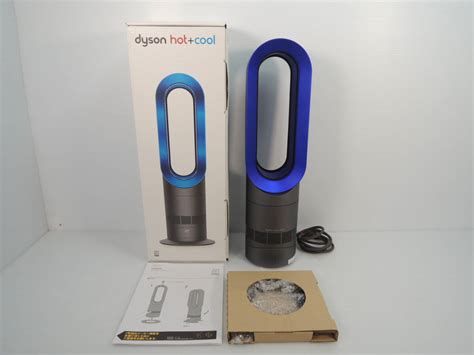 傷や汚れあり Dyson ダイソン Hot Cool AM セラミック ファンヒーター 動作品 年製 ブルー リモコン無 箱あり 扇風機 管理 A の