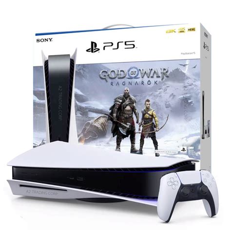 Sony PlayStation 5 Console Disc Version - God of War Ragnarok Bundle ...