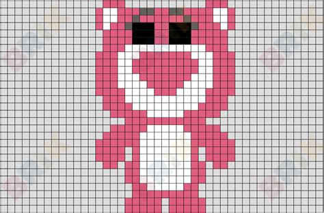 Teddy Bear Pixel Art Grid Pin On Crocheting Pixel Art Grid