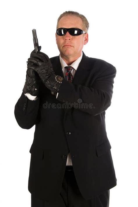 CIA Agent Stock Photo Image Of Officer Deadly Bullet 5139452