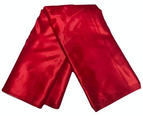 44 Inch Plain Red Satin Fabric At Rs 26 Meter In Asansol ID