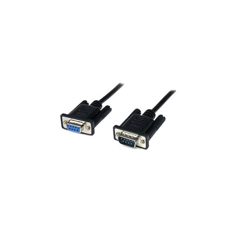 Startech Cavo Seriale Null Modem Db Rs Nero M F M