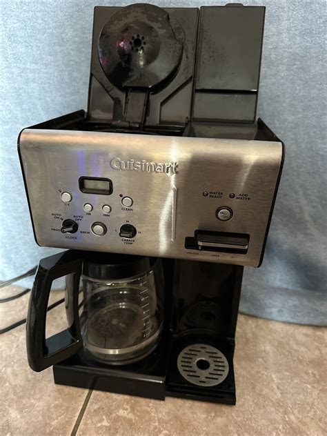 Cuisinart Coffee Center 12 Cup Coffeemaker And Single Serve Brewer 86279171016 Ebay