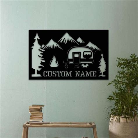 Personalized Camping RV Motorhome Campsite Decor Custom Metal Sign ...