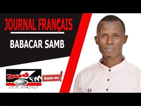 SUD FM DIRECT JOURNAL MIDI DU 02 AVRIL 2022 AVEC BABACAR SAMBE YouTube